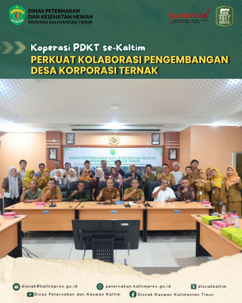 Koperasi PDKT se-Kaltim Perkuat Kolaborasi Pengembangan Desa Korporasi Ternak