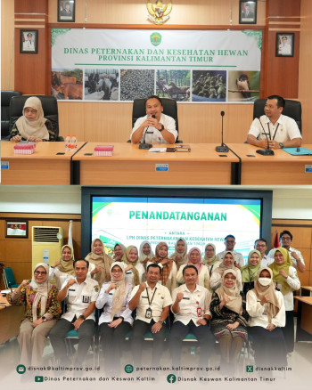 DPKH Kaltim Perkuat Kesiapan LPH melalui Kerja Sama dengan UPTD Laboratorium Kesehatan Provinsi Kaltim