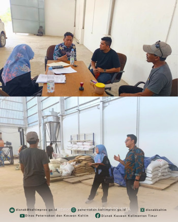 Pengawasan Mutu Pakan dan Pendampingan CPPB Dorong Pengembangan Rumah Produksi Pakan Ternak Desa Loleng