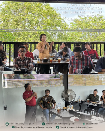 DPKH Lakukan Pendataan dan Bimtek Manajemen Pemeliharaan Babi kepada Peternak Milenial Balikpapan