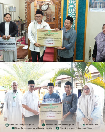 Safari Ramadan di Muara Badak dan Bontang, Pemprov Kaltim Serahkan Bantuan PDKT 1,9 Miliar