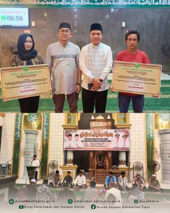 Dukung Usaha Peternakan, Pemprov Kaltim Serahkan Bantuan Rp1,9 Miliar di Kutai Barat