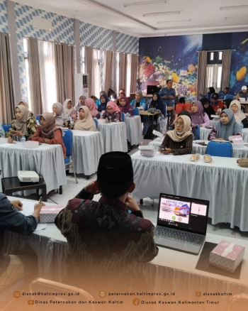 Dorong Perluasan Produk Peternakan, DPKH Kaltim Adakan Bimtek untuk Pelaku Usaha Bontang