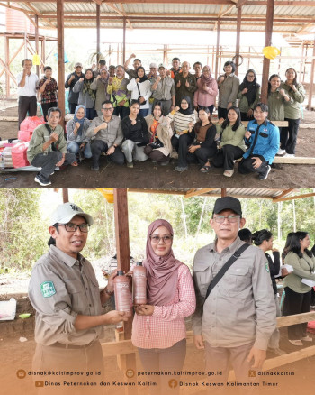 DPKH Kaltim Tinjau Lokasi Pengembangan Desa Korporasi Ternak (PDKT) di Kutai Barat