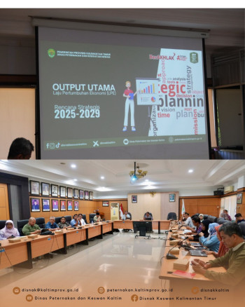 Kunjungan Tim Transisi Gubernur Kaltim ke DPKH Bahas Penguatan Sinergi Peternakan & Program PDKT