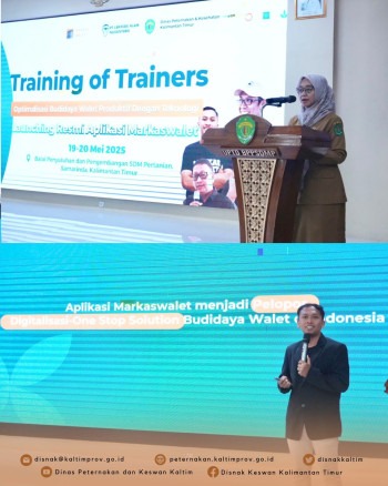 DPKH Kaltim Gandeng Markas Walet Gelar Pelatihan Budidaya Burung Walet Tahun 2025