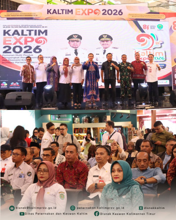 DPKH Kaltim Siap Meriahkan Kaltim Expo 2026 dengan Produk Olahan Hasil Ternak dan Edukasi Menarik