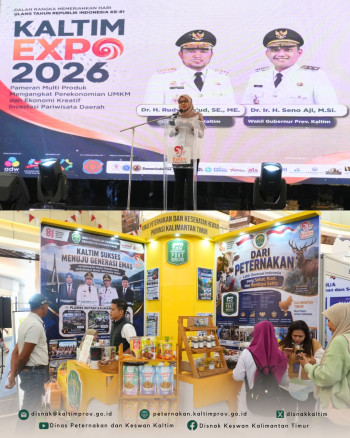 DPKH Kaltim Siap Meriahkan Kaltim Expo 2026 dengan Produk Olahan Hasil Ternak dan Edukasi Menarik