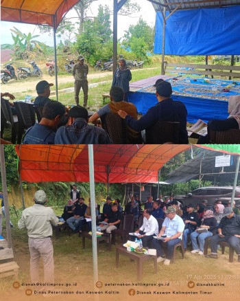 DPKH Kaltim Dampingi Kunjungan Kerja Pansus DPRD Kaltim ke Lokasi Pengembangan Desa Korporasi Ternak (PDKT) di Kab. Kukar