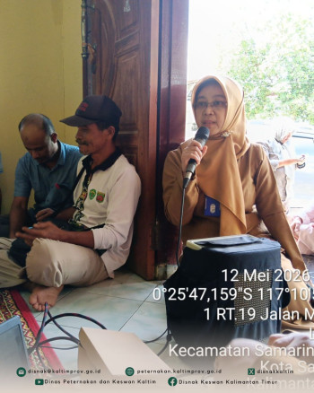 Tingkatkan Pemahaman Peternak, DPKH Kaltim Lakukan Edukasi Kesejahteraan Hewan (Kesrawan)
