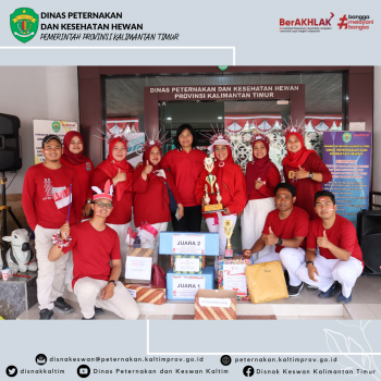 DPKH Prov. Kaltim Menyelenggarakan Jalan Santai Dalam Rangka Memeriahkan HUT Ke 78 Republik Indonesia.