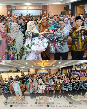 Serah Terima Jabatan Kepala DPKH Kaltim Periode 2022–2025