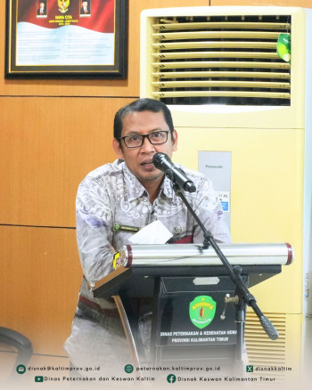 Serah Terima Jabatan Kepala DPKH Kaltim Periode 2022–2025