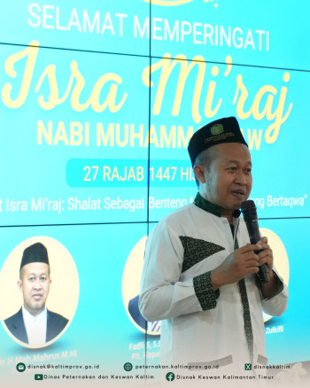 DPKH Kaltim Peringati Isra Miraj 1447 H, Perkuat Spirit Ketakwaan ASN