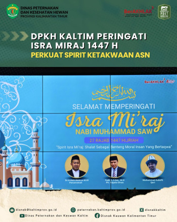 DPKH Kaltim Peringati Isra Miraj 1447 H, Perkuat Spirit Ketakwaan ASN