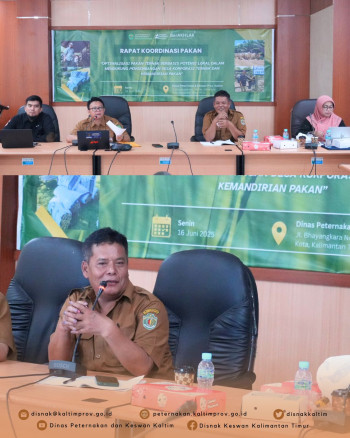 Rapat Koordinasi Pakan Ternak 2025 Dorong Kemandirian Pangan Berbasis Potensi Lokal