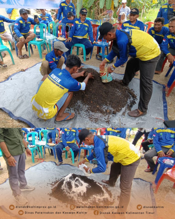 DPKH Gelar Bimtek Pemanfaatan Kotoran Hewan Dorong Peluang Usaha Produk Turunan Ternak 