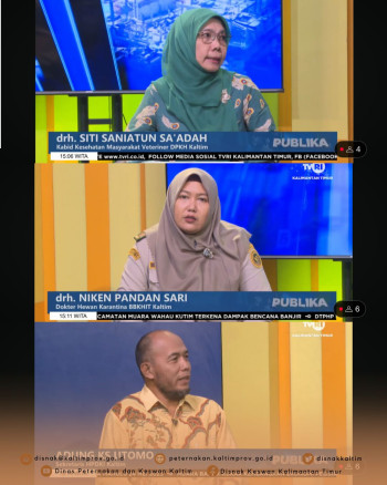Jelang Idul Adha Tahun 2025 DPKH Kaltim Perketat Pengawasan Hewan Kurban