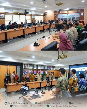 DPKH Kaltim Bahas Pemetaan Genetik dan Pengembangan Budidaya Rusa Sambar sebagai Plasma Nutfah Daerah