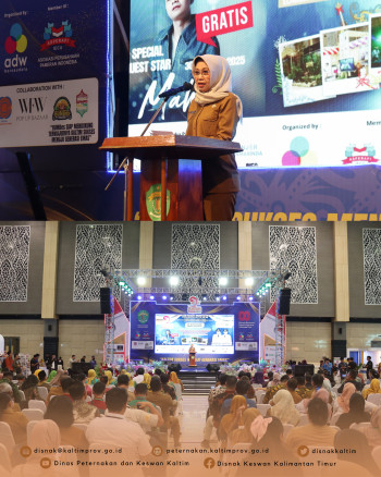 Pembukaan Kaltim Expo 2025 : DPKH Hadirkan Edukasi, Layanan, dan Produk Peternakan