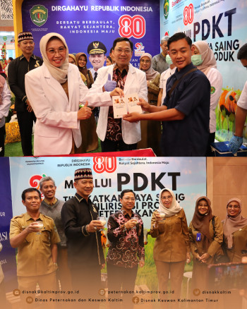 Pembukaan Kaltim Expo 2025 : DPKH Hadirkan Edukasi, Layanan, dan Produk Peternakan