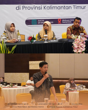 DPKH Kaltim Gelar Rapat Koordinasi dan Evaluasi Lalu Lintas Produk Hewan di Samarinda