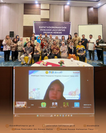 DPKH Kaltim Gelar Rapat Koordinasi dan Evaluasi Lalu Lintas Produk Hewan di Samarinda