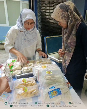 DPKH Kaltim Ikut Meriahkan Pasar Murah HUT BPOM ke-25