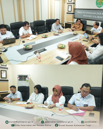 Audiensi TAGUPP dan DPKH Kaltim: Bahas Progres Program Peternakan dan Kesehatan Hewan