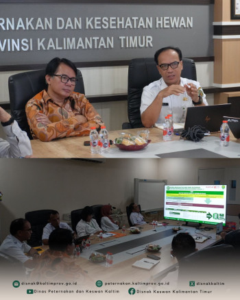 Audiensi TAGUPP dan DPKH Kaltim: Bahas Progres Program Peternakan dan Kesehatan Hewan