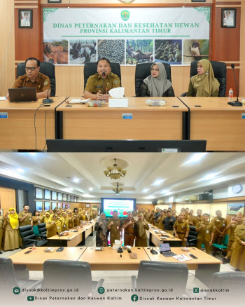 DPKH Kaltim Gelar Serah Terima Jabatan, Arief Murdiyatno Resmi Menjabat Kepala Dinas