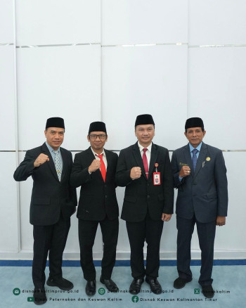 Penetapan Kepala Dinas Definitif DPKH Kaltim