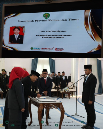 Penetapan Kepala Dinas Definitif DPKH Kaltim