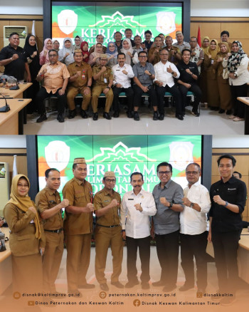 Bahas Kelanjutan Kerja Sama Peternakan, DPKH Kaltim Sambut Kedatangan Prov Gorontalo & Kunjungan ke RPH Tanah Merah