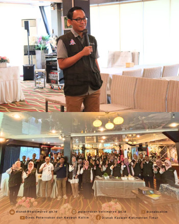 BIMTEK Kader Siaga Zoonosis, DPKH Kaltim Bentuk Tim Pengendalian Zoonosis di Masyarakat