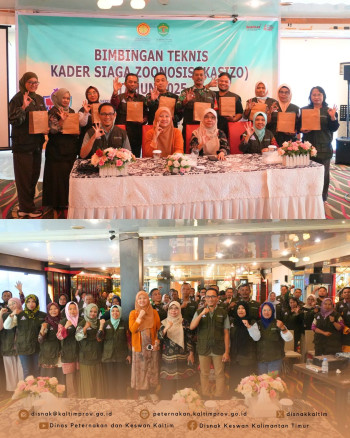 BIMTEK Kader Siaga Zoonosis, DPKH Kaltim Bentuk Tim Pengendalian Zoonosis di Masyarakat