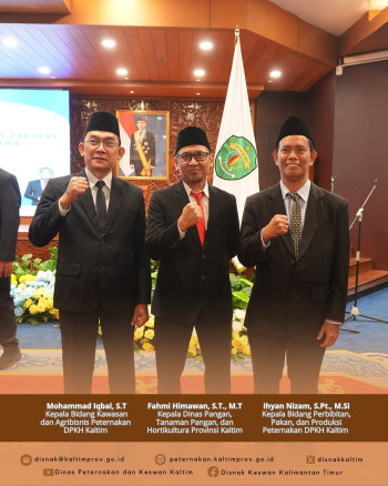 Pelantikan Pejabat Pemprov Kaltim: Tiga Pejabat DPKH Resmi Dilantik Mengemban Amanah Baru